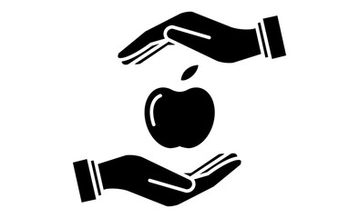 サーキュラーエコノミーの核：資源を大切に守り共有するシェアリングのアイコン