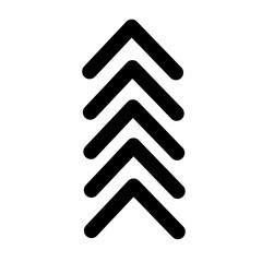 Obraz premium abstract Memphis shape icon on white background