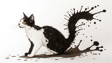 an-ink-sploch-shaped-like-a-cat