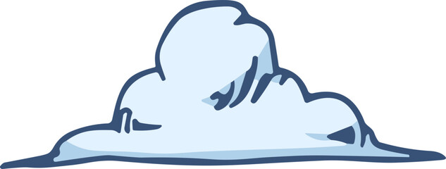 구름 일러스트
