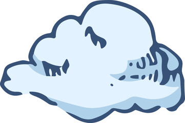 구름 일러스트