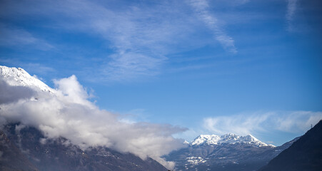 nebbia in montagna