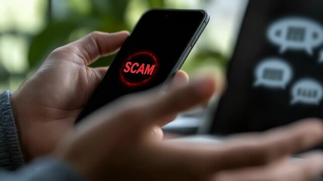 Vishing pharming breach: scam deception, fake tech support, phishing message, online vulnerability, social scam, investment fraud, romance lure, phone hacking,
