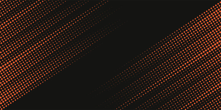 Dots halftone yellow and dark blue color pattern gradient grunge texture background. Dots pop art sport style vector  modern arts