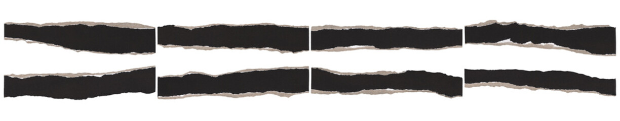 a striking photograph showcasing multiple pieces of torn black paper with raw, textured, and subtly lighter edges. © CultureAndReligionPN