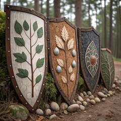 Nature Inspired Shields (2)