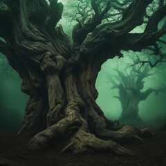 Ancient Forests Old growth forests with massive centuries old tr