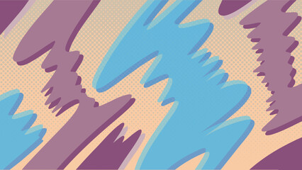 Obraz premium 抽象的な感情 うねる曲線 バックグラウンド