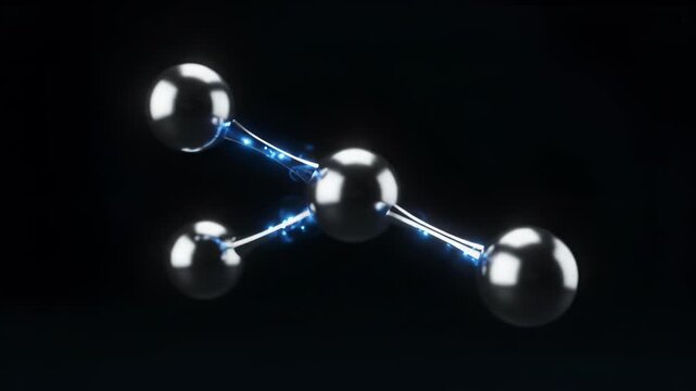 Molecular Structure 3D Animation Models.