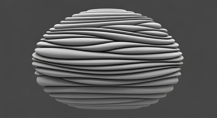abstract 3d sphere