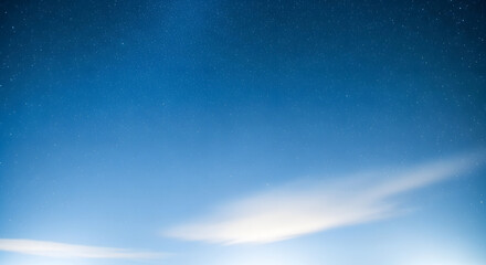 Sky Night Stars Gradient