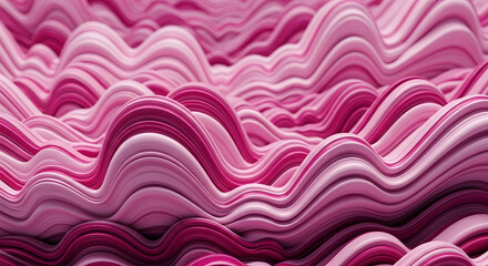 Pink Wave Pattern