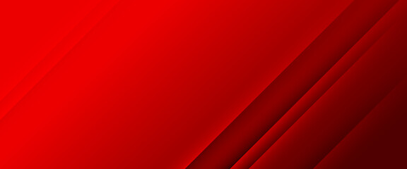 Obraz premium Abstract red color background. banner background. colorful, bright red gradation, slash, memphis, modern design