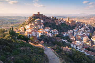 Obraz premium In the historic centre of Vilafames