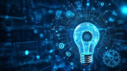 Creative design of light bulb gear with scientific sense