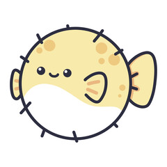 Puffers fish © snowyart