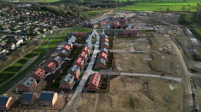 Exploring the growth of a vibrant housing community in Ripon with completed and ongoing construction