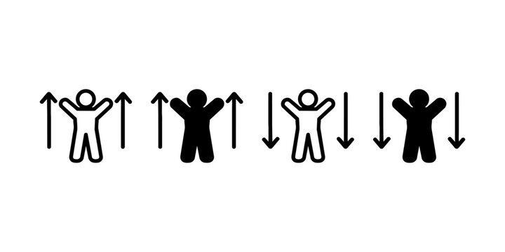 User ranking and performance level icons
