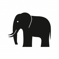 Fototapeta premium elephant silhouette