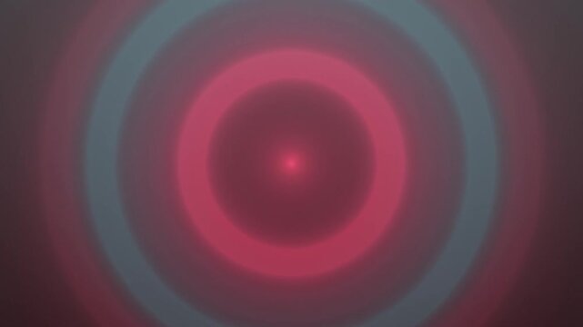 Central Red Light Emitting in Dark Scene with Soft Gradients and Ambient Glow