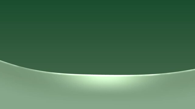 Rolling Dunes Landscape in Soft Green Gradient
