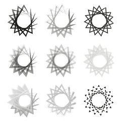 звезды треугольные 3