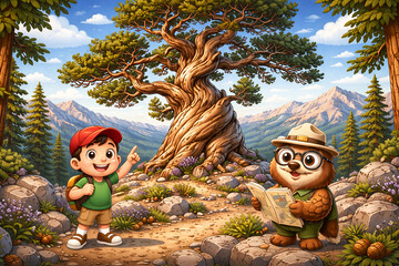 the girl and the boy