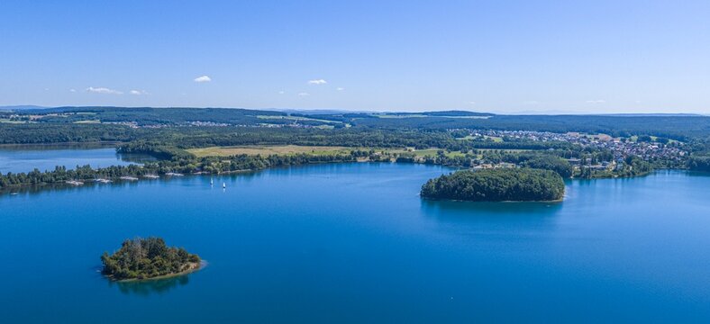 Herrlicher Sommertag am Steinberger See in der Oberpfalz nahe Schwandorf