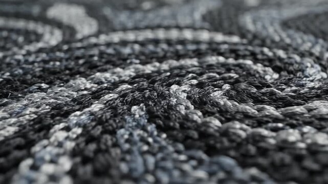 Closeup of textured fabric