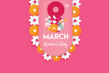International Women's Day Celebration with Floral Design