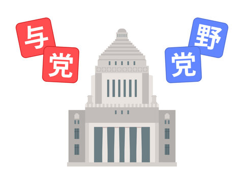 議事堂と与党