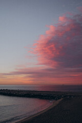 Fototapeta premium sunset on the beach