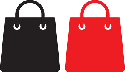 Tiny Shopping Bag on white background.