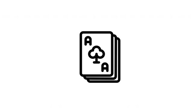 cards animated icon