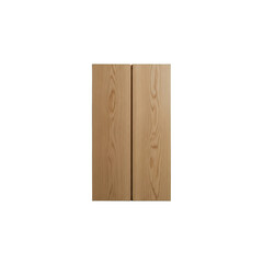 Wooden cabinet doors with wood grain
