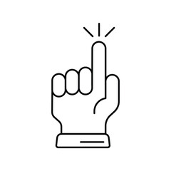 Allah icon with white background vector stock illustration