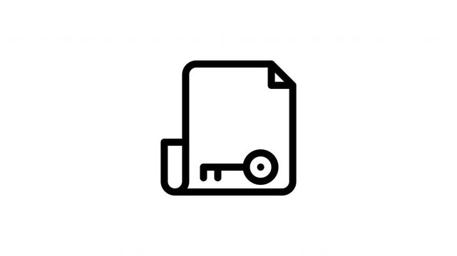 keyword list animated icon