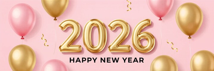 2026 new year celebration poster