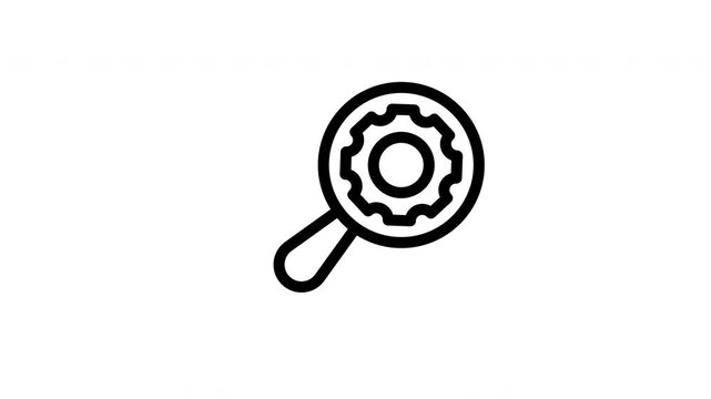 keyword optimization animated icon