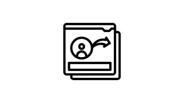member logout animated icon
