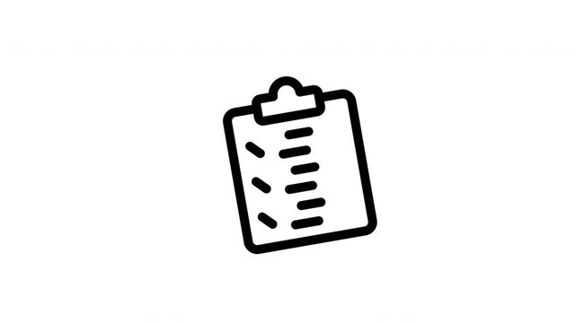 planning animated icon