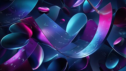 Futuristic Neon Gaming Controller Setup