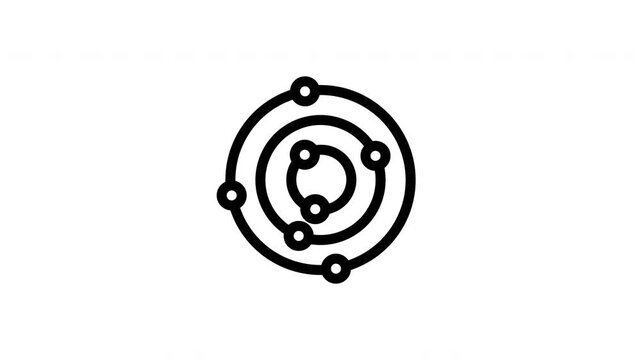 radar chart animated icon