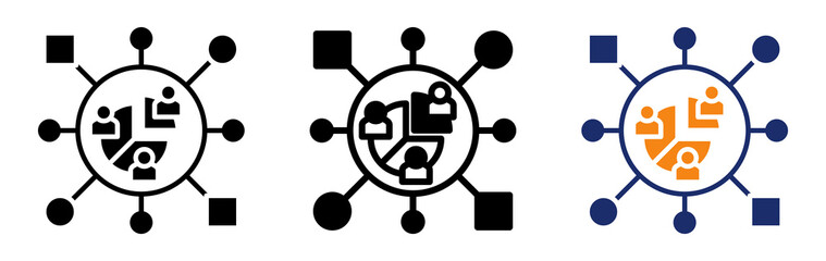 Segment Archetype Icon Collection Glyph & Mixed Style 