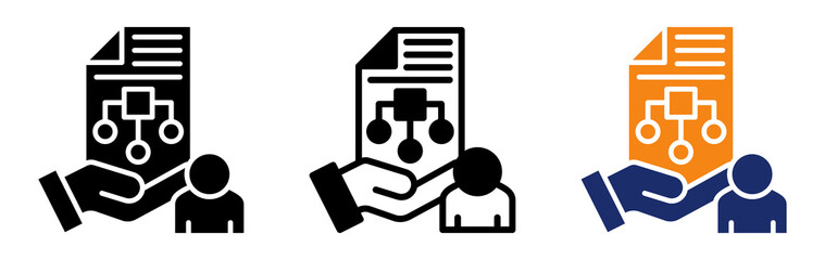 Usage Scenario Icon Collection Glyph & Mixed Style 