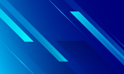 Abstract blue geometric shapes background. Vector illustration