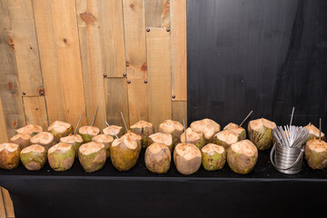 Coconut palm tree seed fruit drink beverages delicious yummy kenya coast