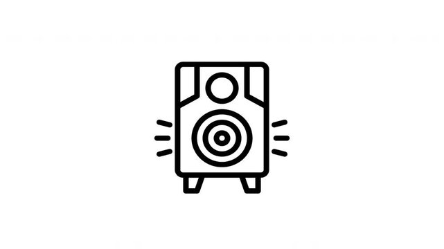 speaker animated icon