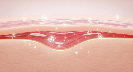 skin care science, cosmetic serum treatment, hydration and rejuvenation