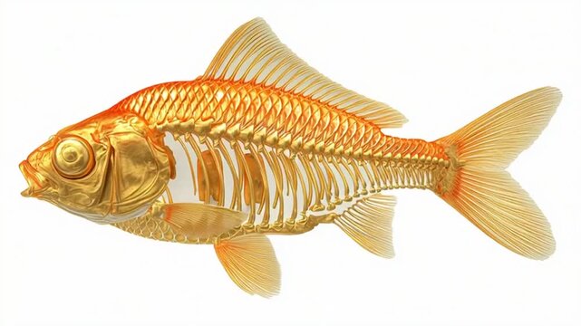 fish isolated on white background